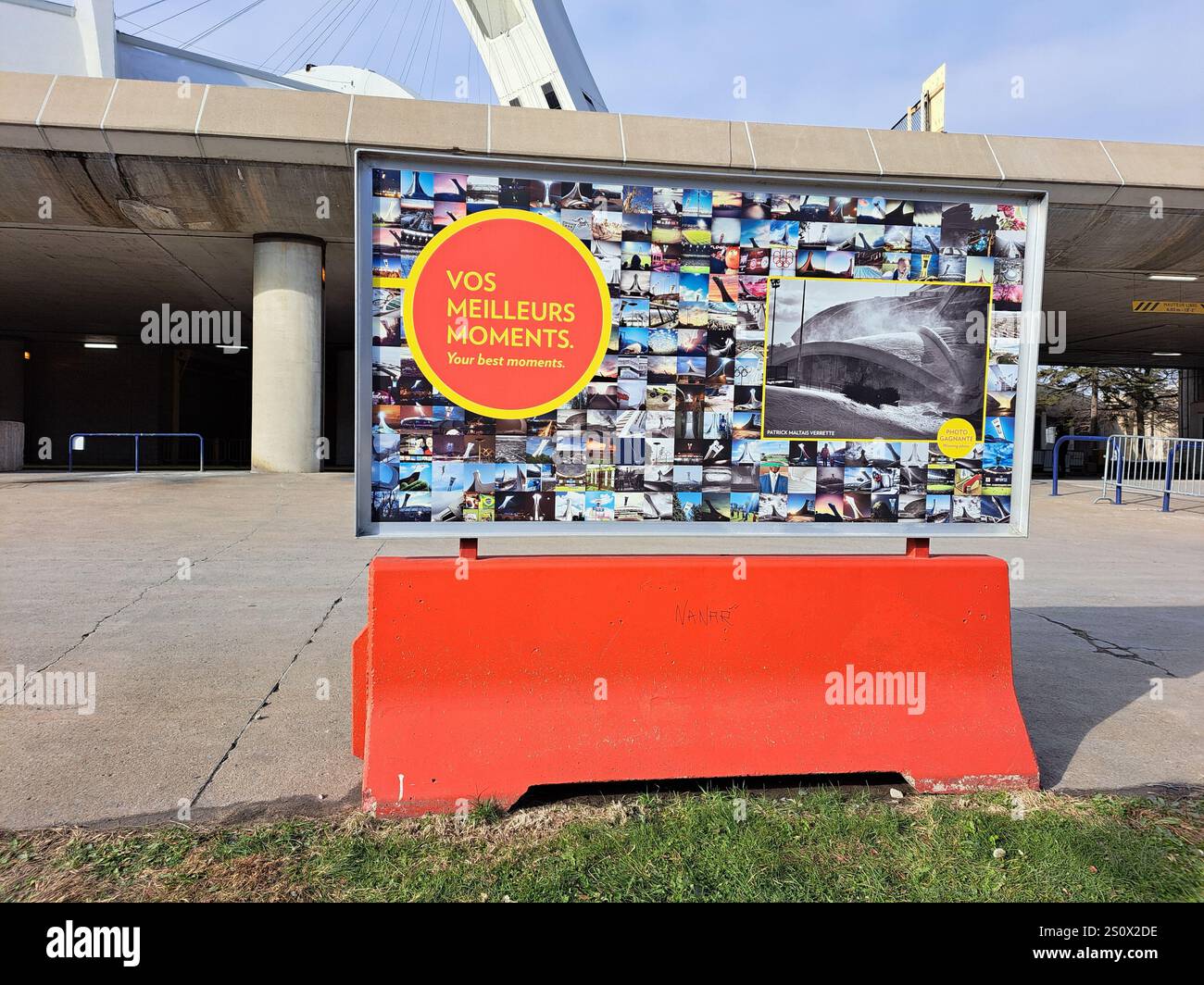 I momenti migliori nella storia dello Stadio Olimpico a Montreal, Quebec, Canada Foto Stock