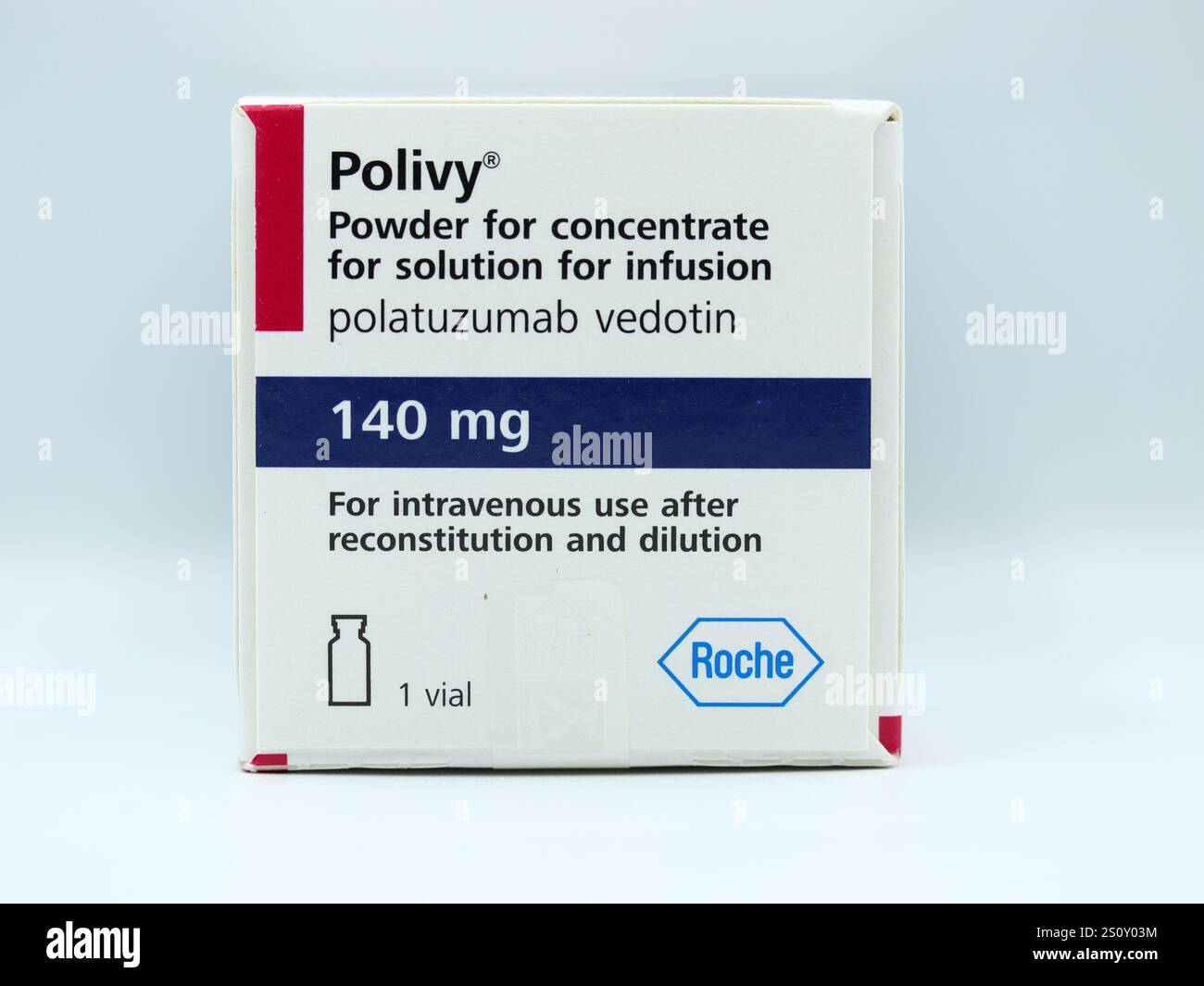 Utilizzato per il trattamento del linfoma diffuso a grandi cellule B (cancro) Foto Stock
