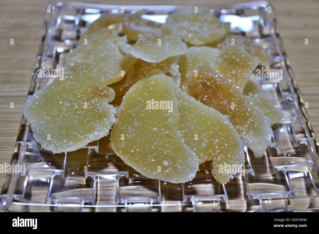 Zenzero essiccato acquistato in un supermercato di Tokyo, Giappone Foto Stock