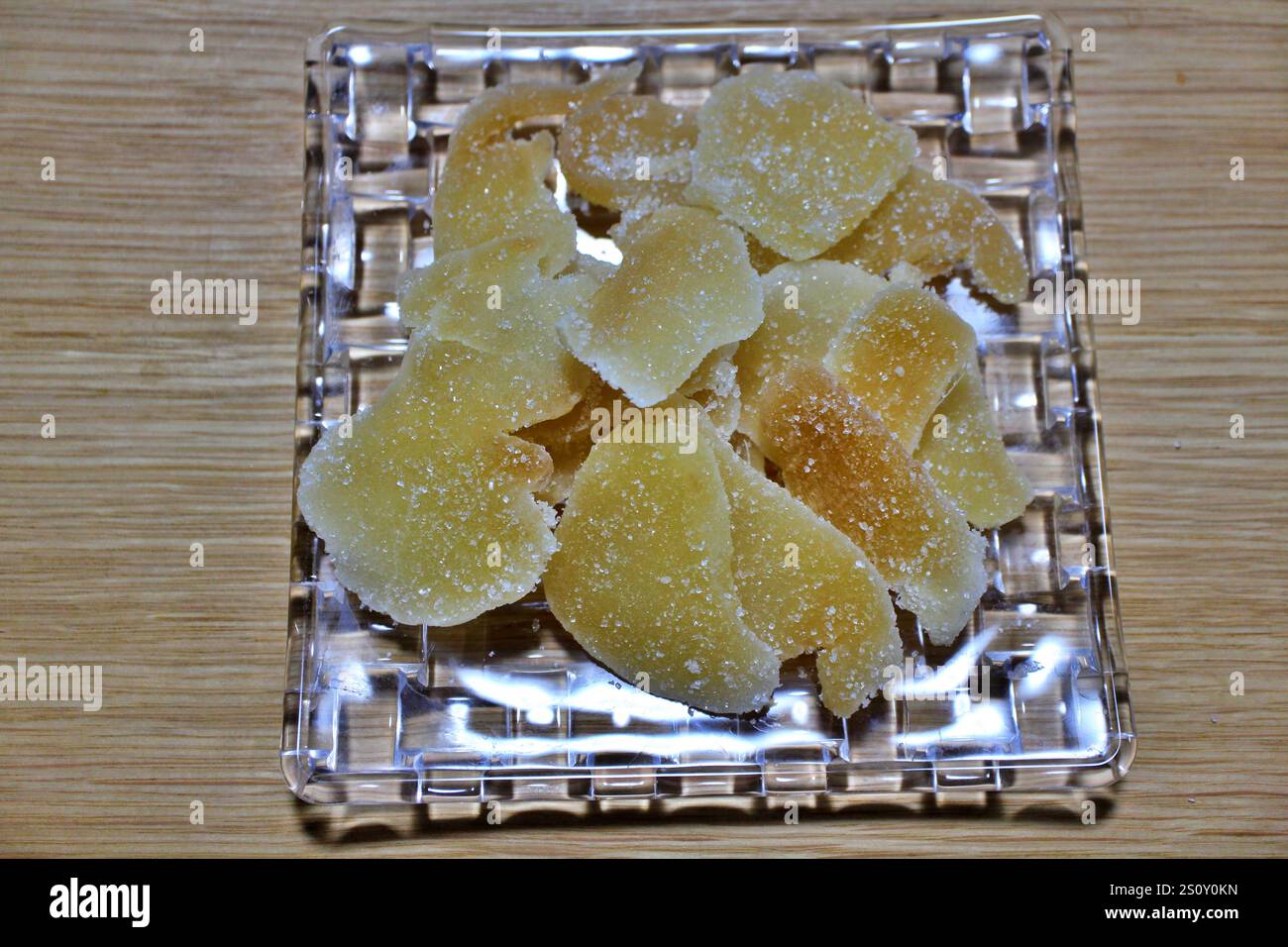 Zenzero essiccato acquistato in un supermercato di Tokyo, Giappone Foto Stock