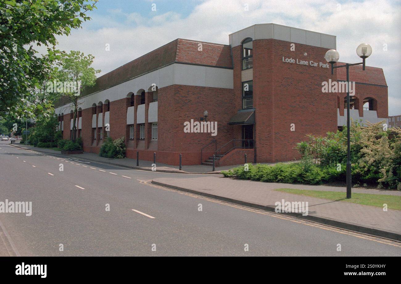 Il parcheggio Lode Lane nel centro di Solihull Foto Stock