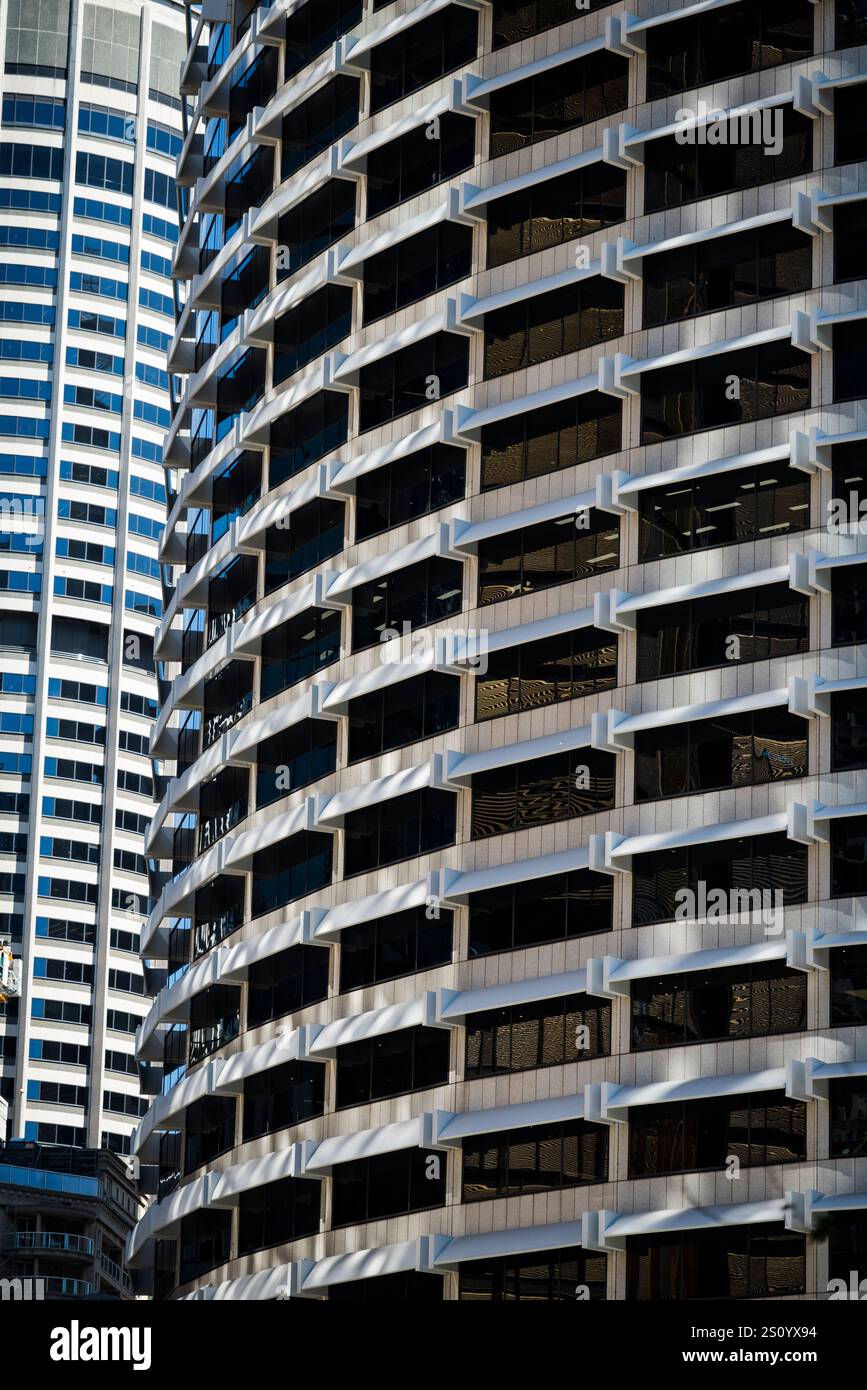 Architettura moderna, Central Business District, CBD, Sydney, NSW, Australia Foto Stock