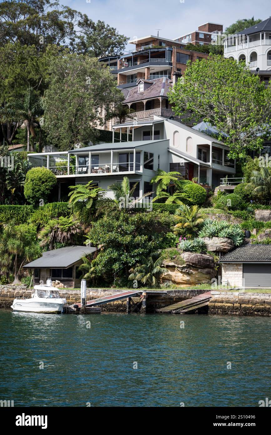 Mosman Bay, North Shore, Sydney, NSW, Australia Foto Stock