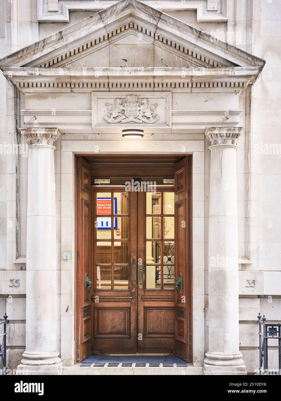 Westminster Music Library, Londra, Inghilterra. Foto Stock