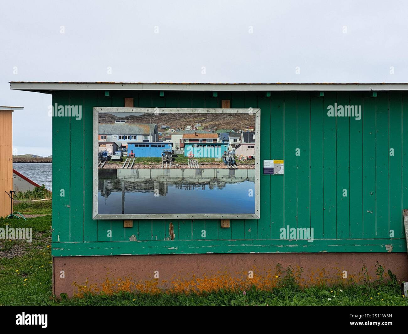 Lungomare di Pierre Châtel-innocenti a St. Pierre, Francia Foto Stock