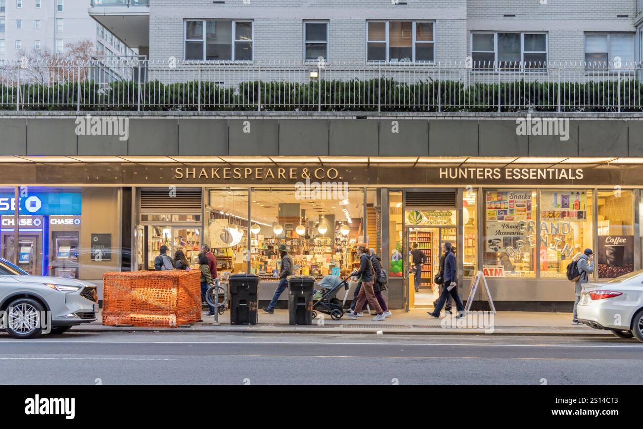 il paesaggio urbano di strade su lexington avenue, new york Foto Stock