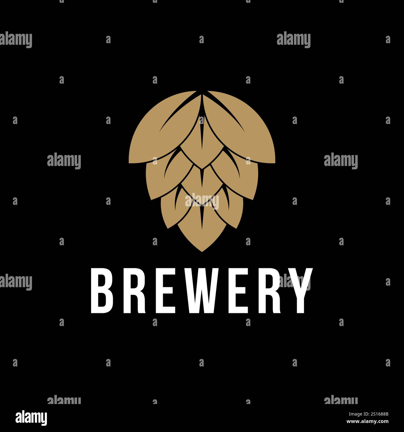 Illustrazione vettoriale del logo o dell'elemento di design del logo del negozio di birra Illustrazione Vettoriale