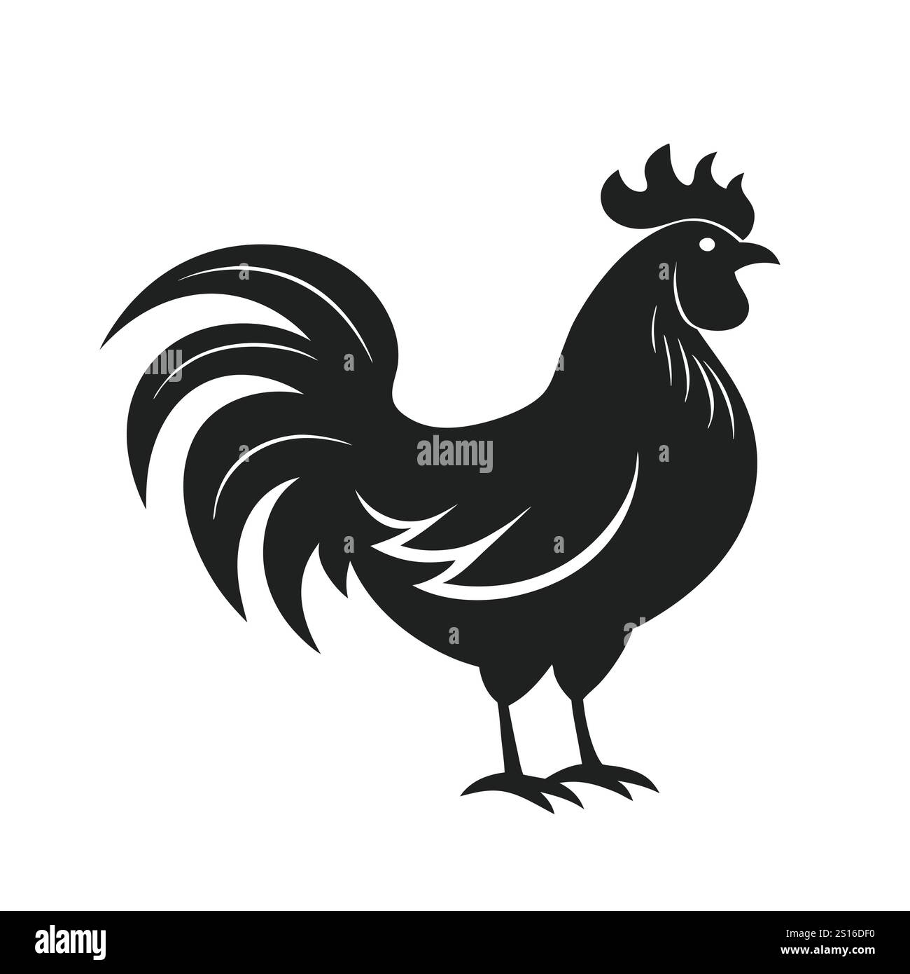 Vettore di pollo Illustrazione Vettoriale