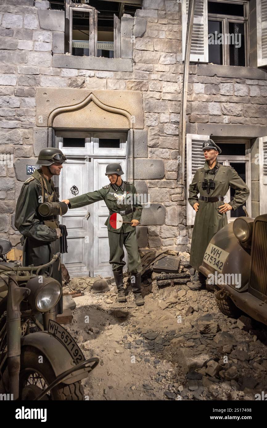 Operazione Lüttich, Museo Overlord, Colleville, Normandia, Francia Foto Stock