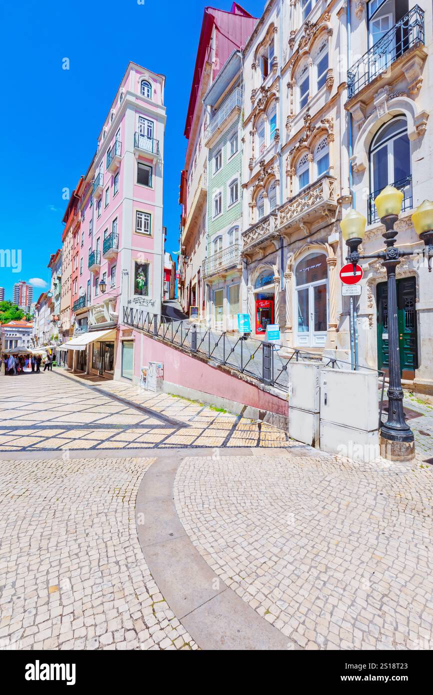 Città vecchia, Coimbra, distretto di Coimbra, regione Centro, Portogallo Foto Stock