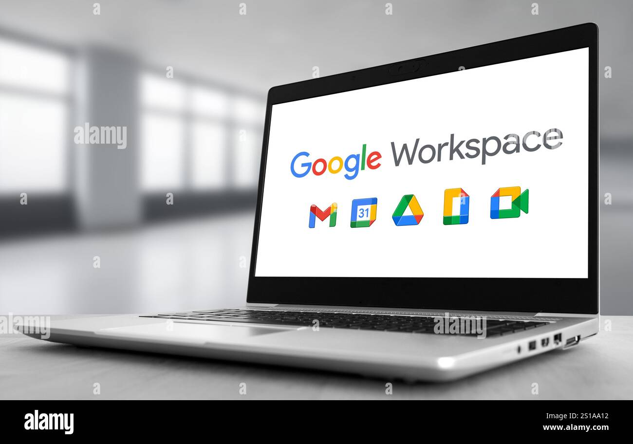 Google Workspace Foto Stock