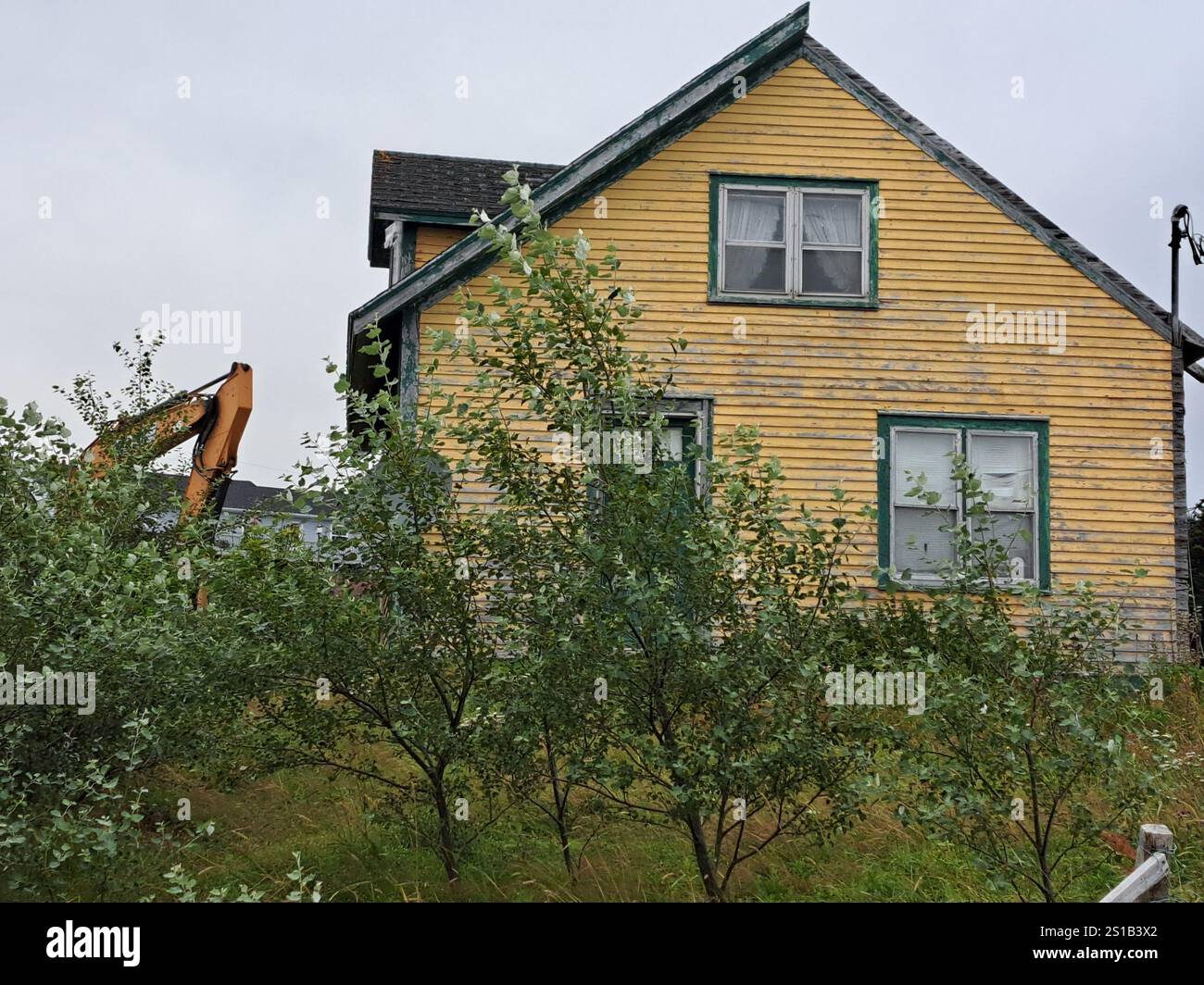 Camera superiore del fissatore a Dildo, Terranova e Labrador, Canada Foto Stock
