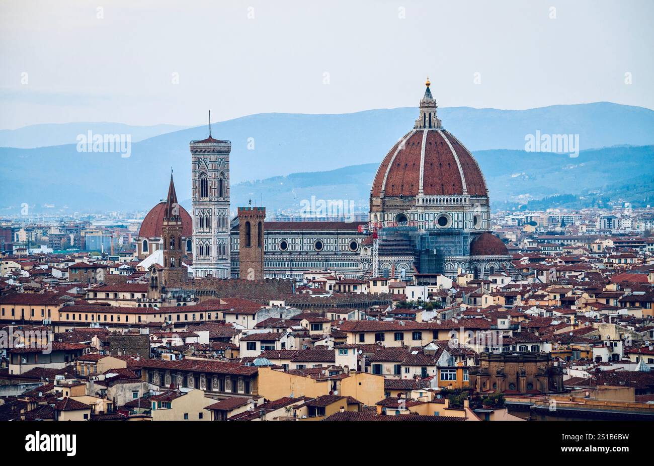 Cattedrale di Santa Maria del Fiore, Firenze, Italia Foto Stock
