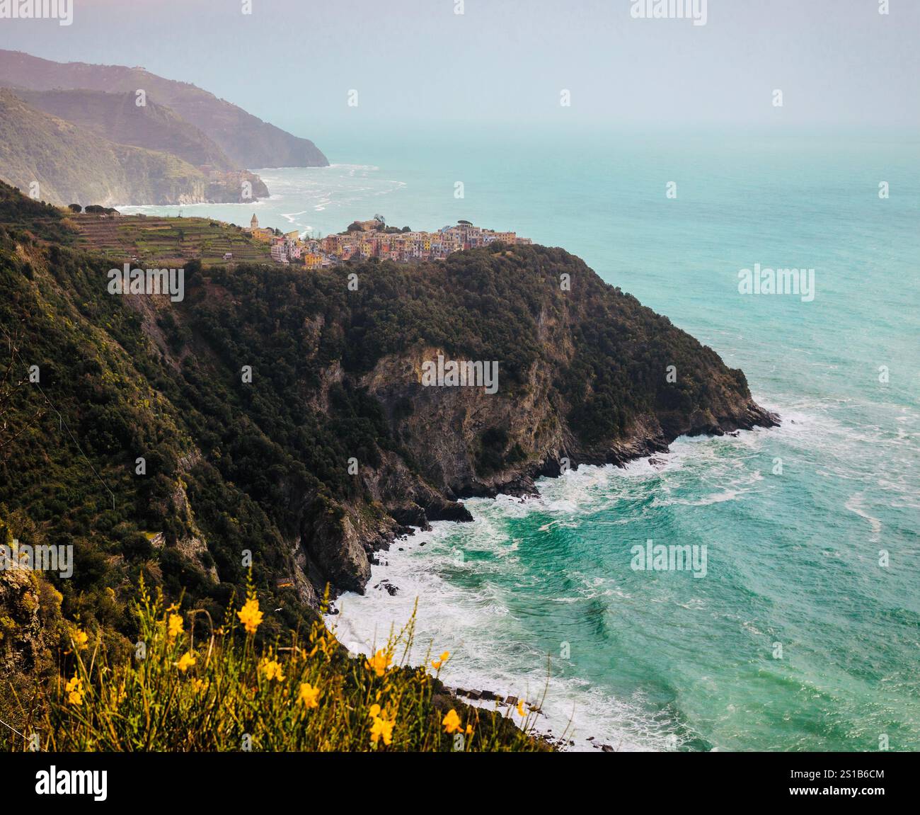 Cinque Terre, la Spazia, Italia Foto Stock