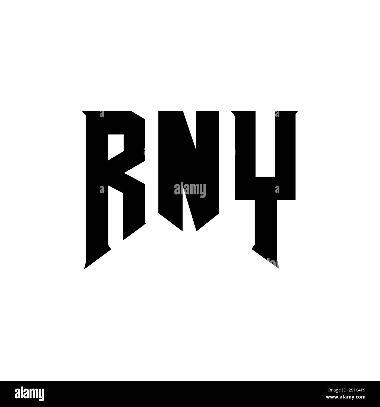 RNZ, logo RNZ, lettera RNZ, logo RNZ tech, logo RNZ, logo RNZ, vettore RNZ, icona RNZ, logo aziendale RNZ, logo tecnologia RNZ, logo marketing RNZ, R Illustrazione Vettoriale