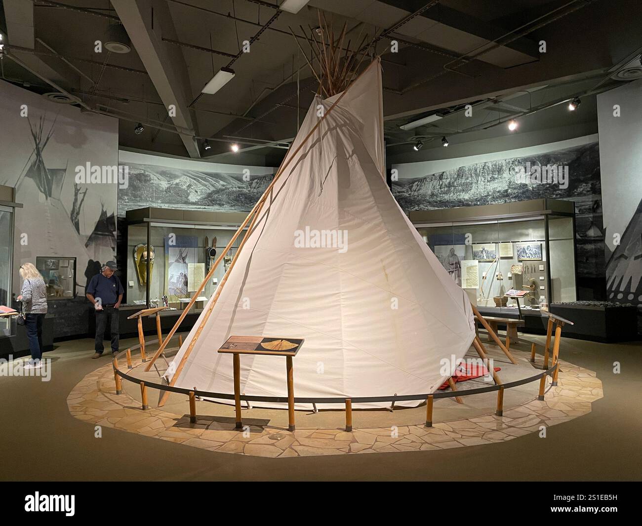 Buffalo Bill Center of the West Museum, Cody, Wyoming, Stati Uniti Foto Stock