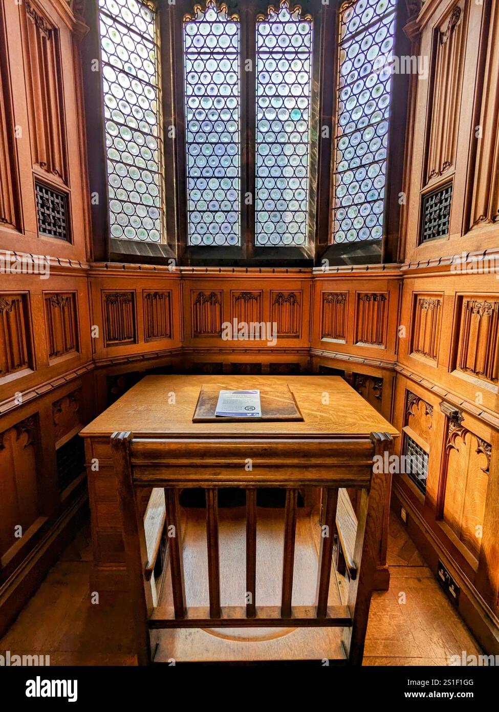 John Rylands Library e Manchester Foto Stock