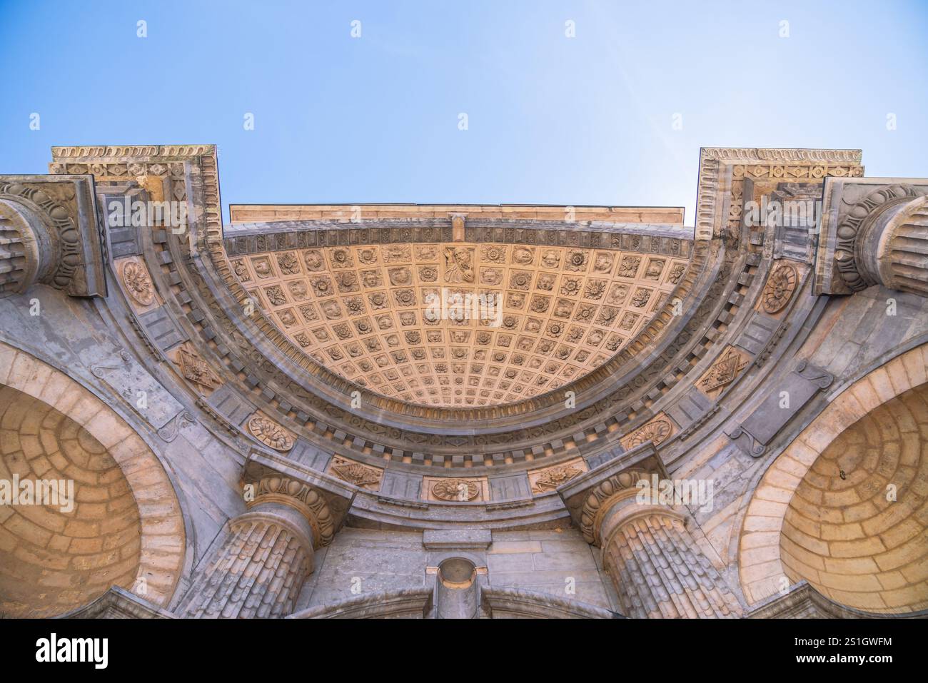 Lione, Francia. 13 giugno 2024. Facciata della chiesa di Saint-Nizier nel quartiere Presqu'île, completata alla fine del XVI secolo Foto Stock