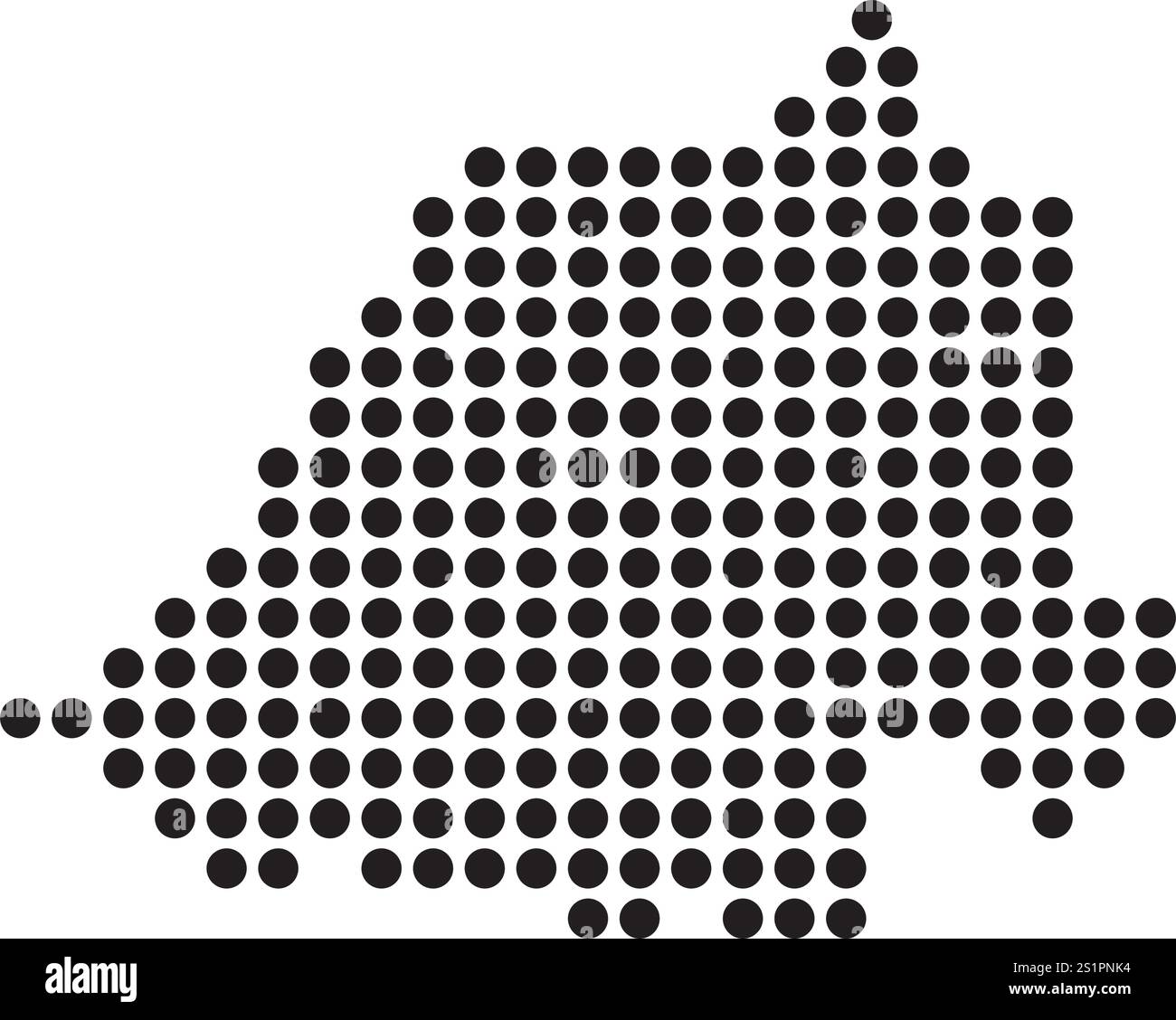 Icona Mappa del Vaticano - Design elemento Illustrazione Vettoriale
