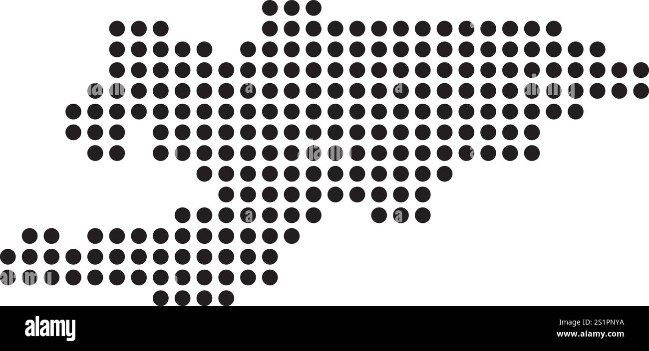 Icona mappa Kirghizistan illustrazione elemento Design Illustrazione Vettoriale