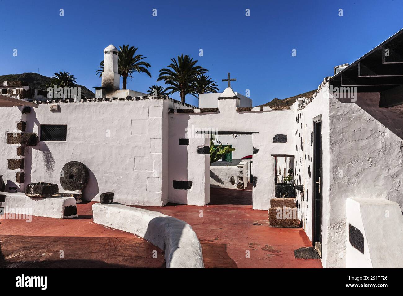 2016, Haria, Lanzarote, Haria, ESP, Spagna, Isole Canarie, Isole Canarie, Oceano Atlantico, Lanzarote, riserva della biosfera, vulcano, vulcano, vulcano Foto Stock