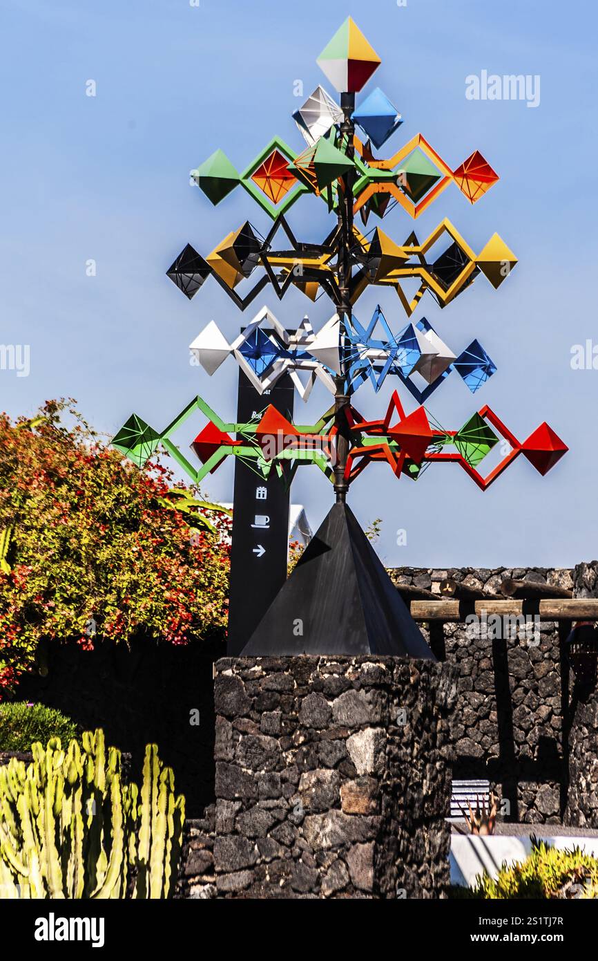 2016, Raimund Franken, versione modello:Not, rilascio proprietà: Not Tahiche, Lanzarote, Fundacion Cesar Manrique, ESP, Spagna, isole Canarie, Isole Canarie Foto Stock