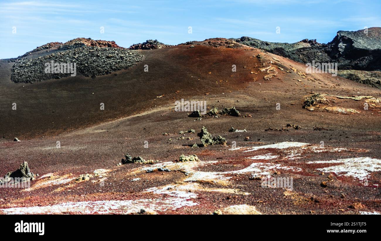 2016, Raimund Franken, Model Release:Not, Property Release: Not Timanfaya National Park, Lanzarote, Fire Mountains del Timanfaya National Park, Montana Foto Stock
