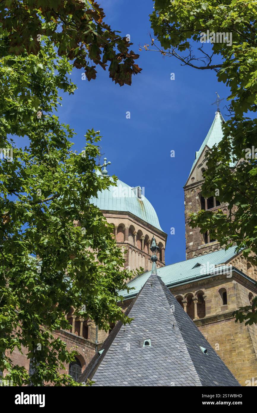 La splendida città di Speyer in Germania, con molti edifici storici, è un famoso Consiglio di viaggio. La splendida città di Speyer in Germania con molti edifici storici Foto Stock La splendida città di Speyer in Germania, con molti edifici storici, è un famoso Consiglio di viaggio. La splendida città di Speyer in Germania con molti edifici storici Foto Stock