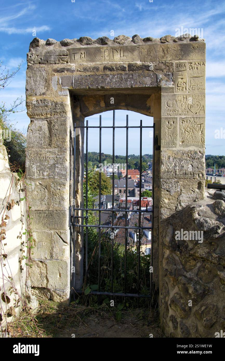 Vecchio castello nei Paesi Bassi Foto Stock