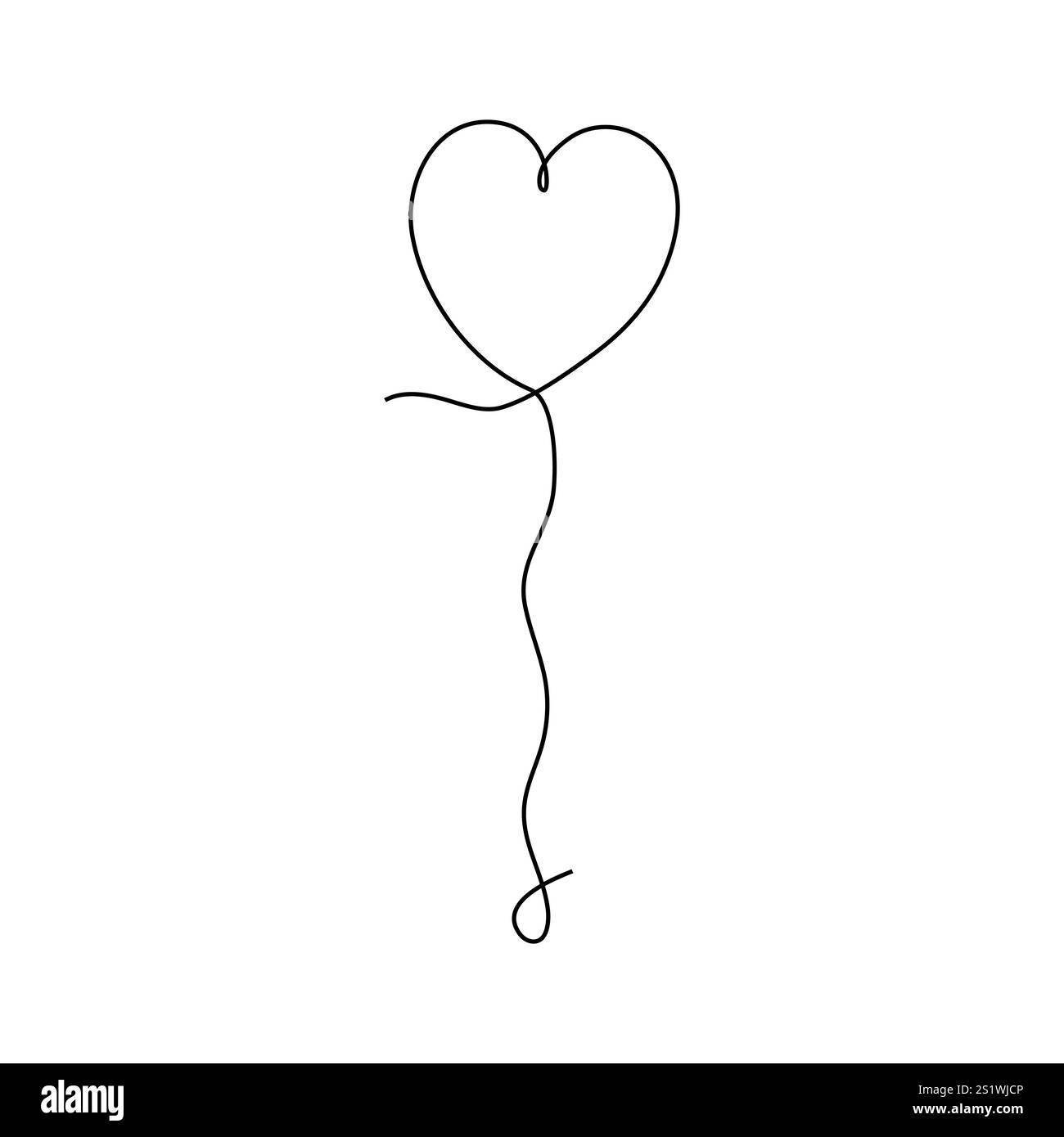 Vector Love Two Hearts logo Sign romantico simbolo illustrazione abbina passione e matrimonio Calligrafia elemento di design di san valentino Template Greeting Illustrazione Vettoriale