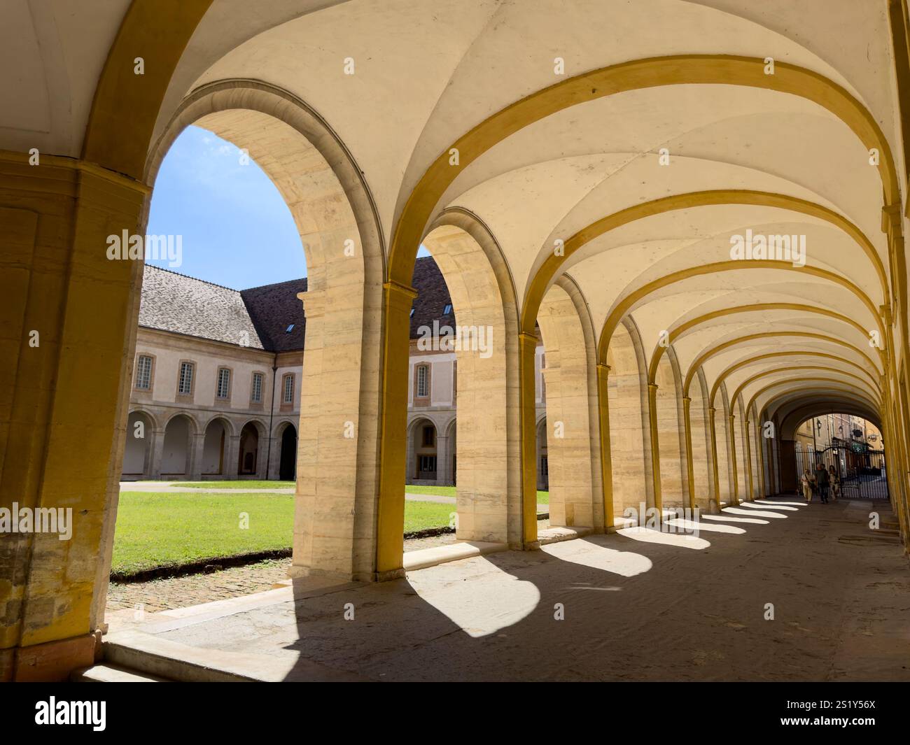 Abbazia di Cluny a Saone et Loire, regione della Borgogna, Francia Foto Stock