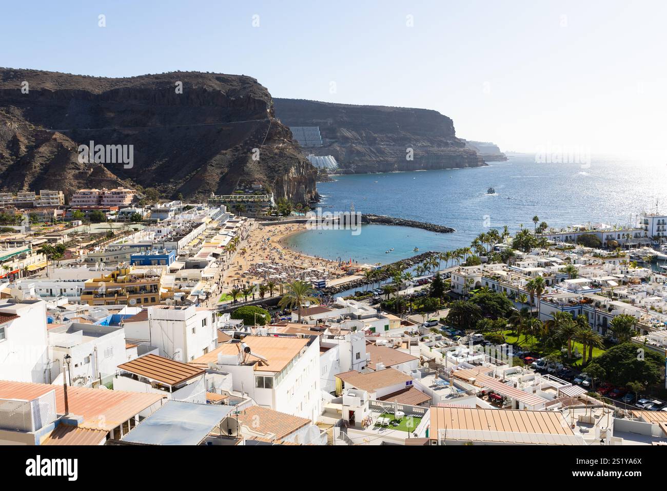 Puerto de Mogan, Gran Canaria, Spagna Foto Stock