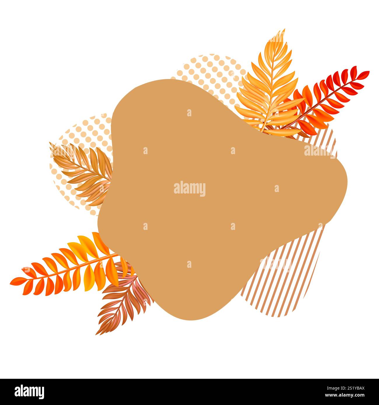 Poster degli sconti estivi. Sfondo naturale con foglie di palma tropicale e Monstera. Banner, volantino, invito, poster, sito Web, etichetta o gr Foto Stock