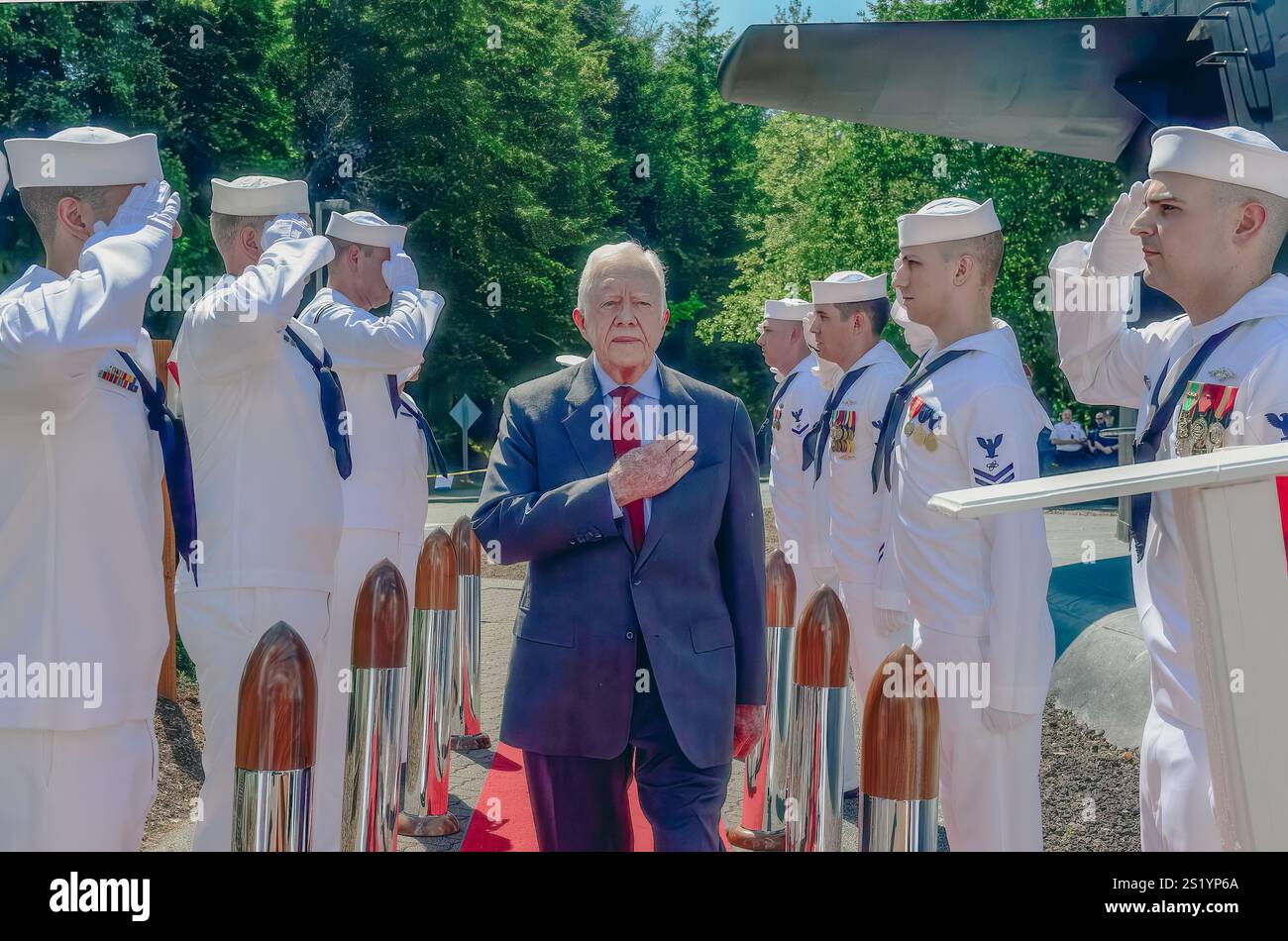 Jimmy Carter Foto Stock