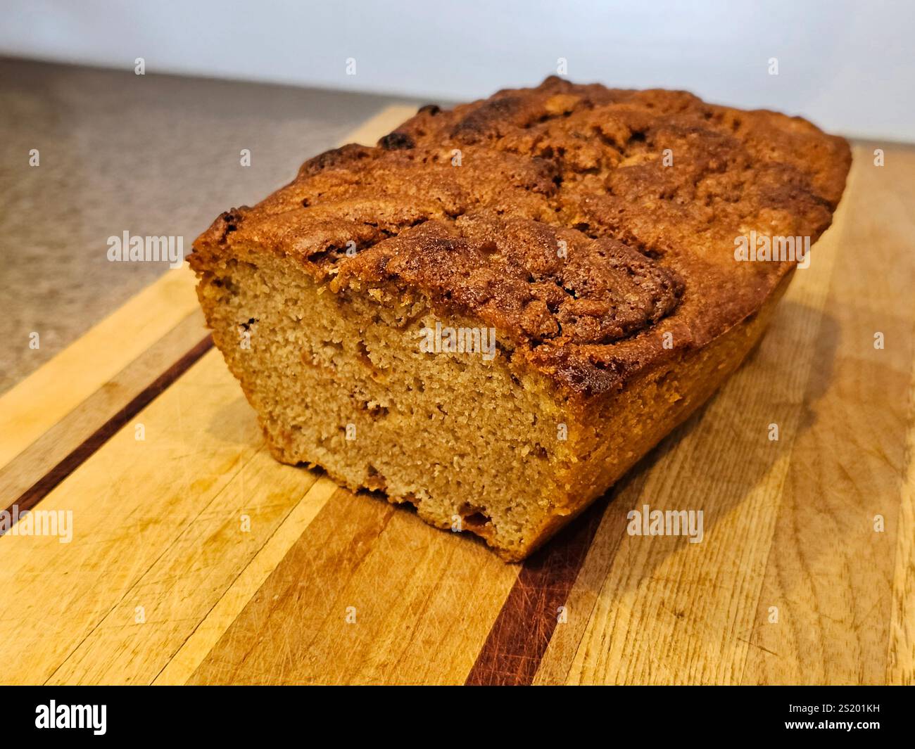 Pane alla birra alla cannella alla mela Foto Stock