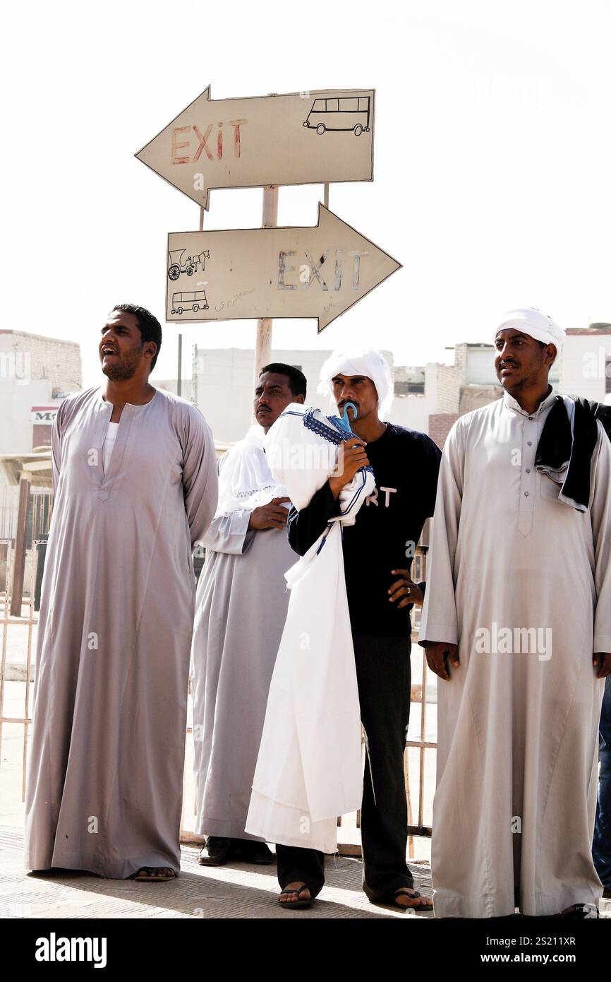 La vita di tutti i giorni in Egitto. Austria Foto Stock