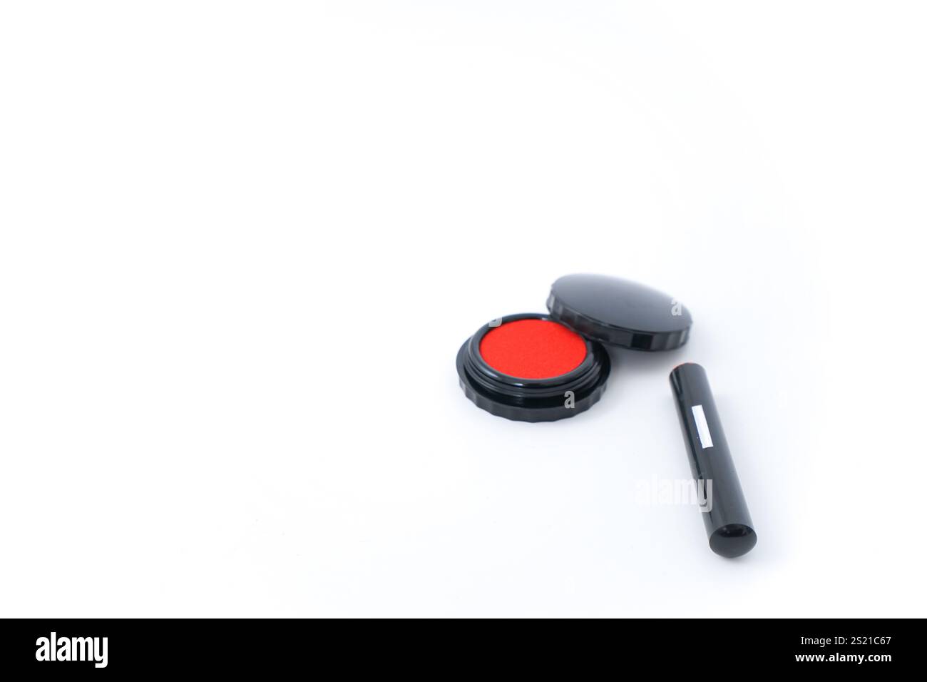 Immagine contratta e sigilla Foto Stock