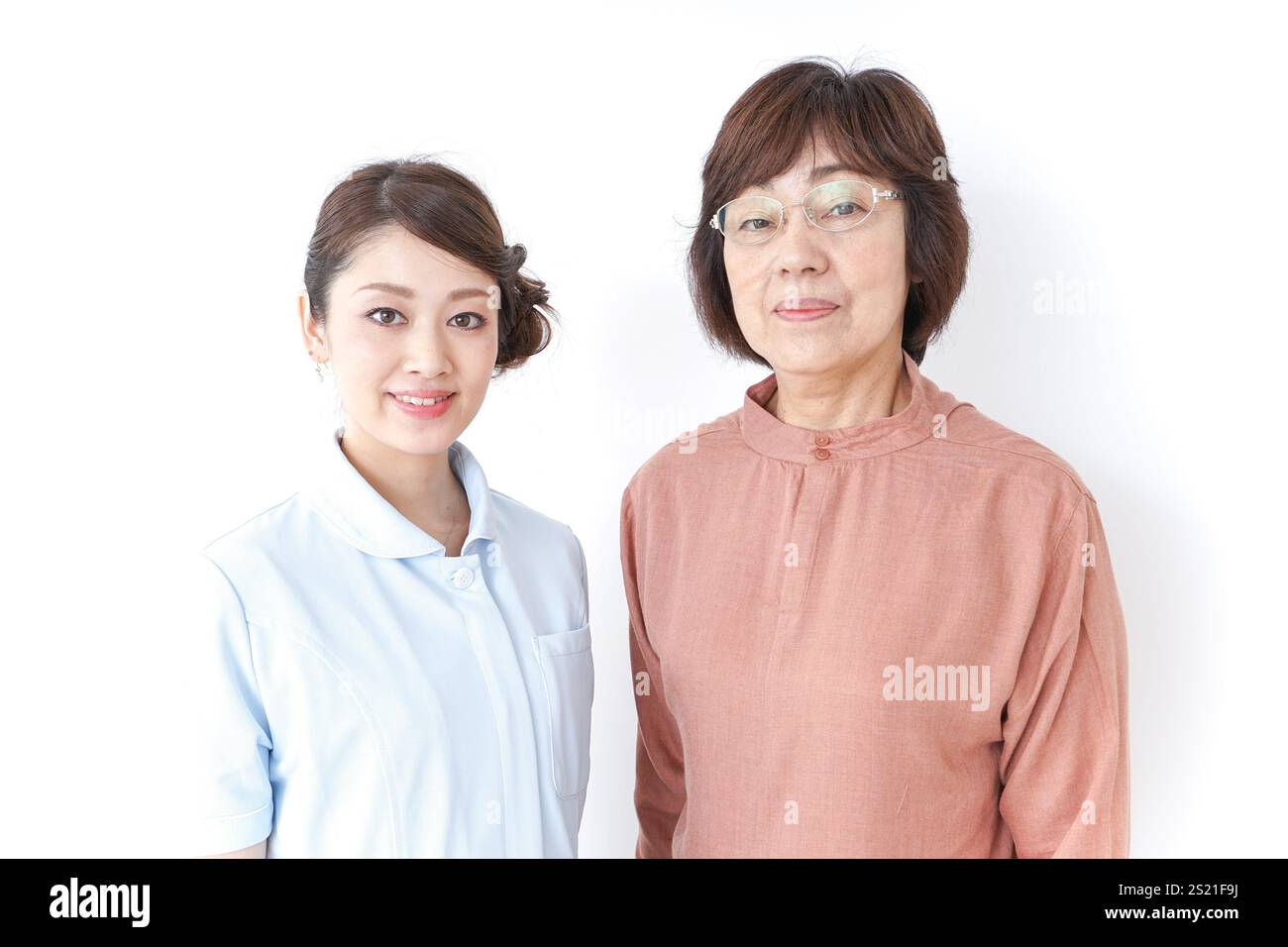 Anziani assistenza medica Foto Stock