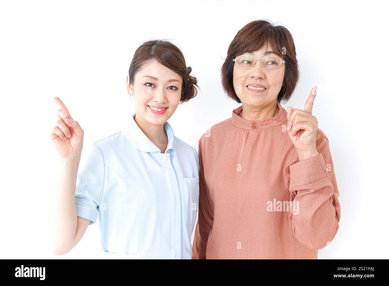 Anziani assistenza medica Foto Stock