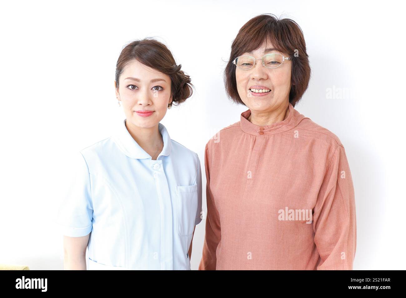 Anziani assistenza medica Foto Stock