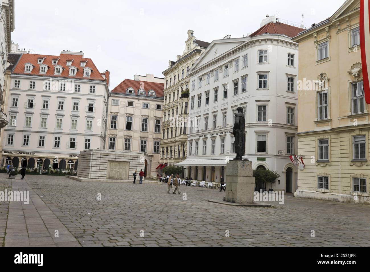 Austria, Vienna, Judenplatz Austria, Europa Foto Stock