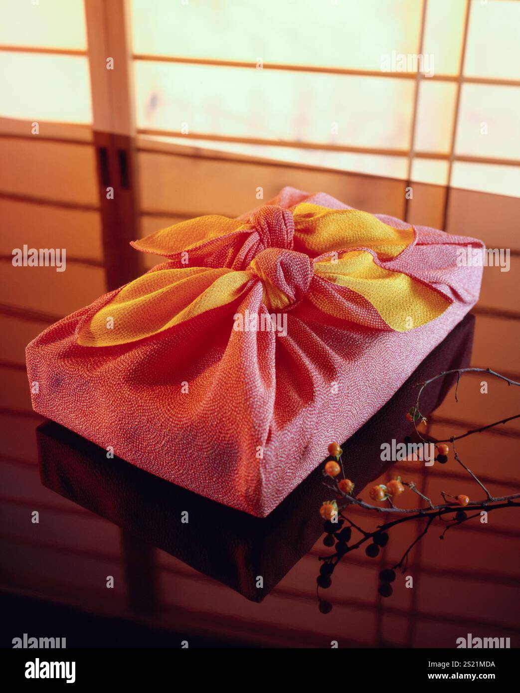 Immagine di fine anno Furoshiki Foto Stock