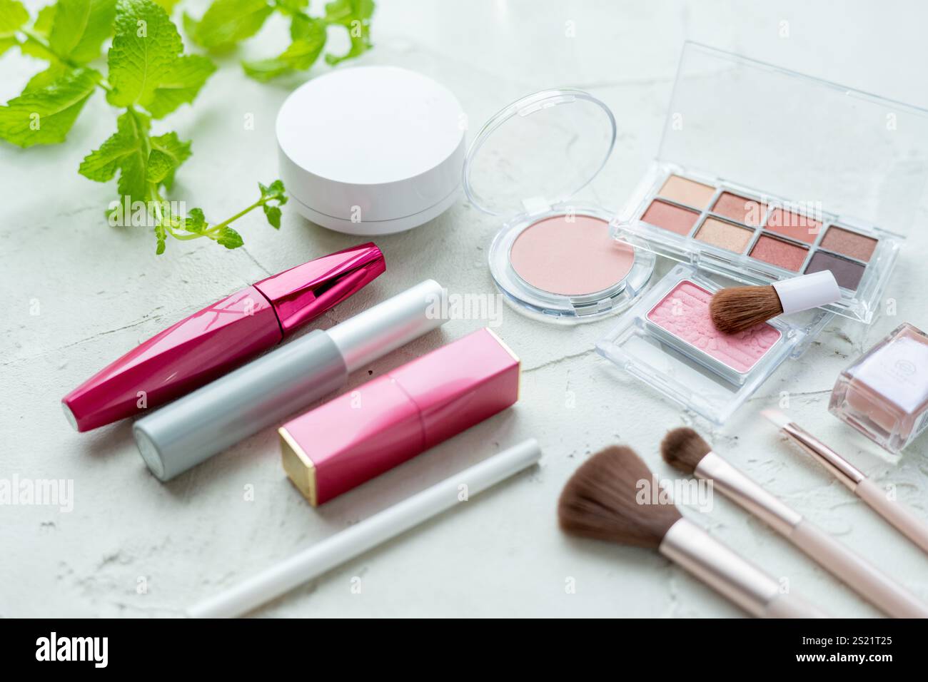 Immagine di cosmetici in linea Foto Stock