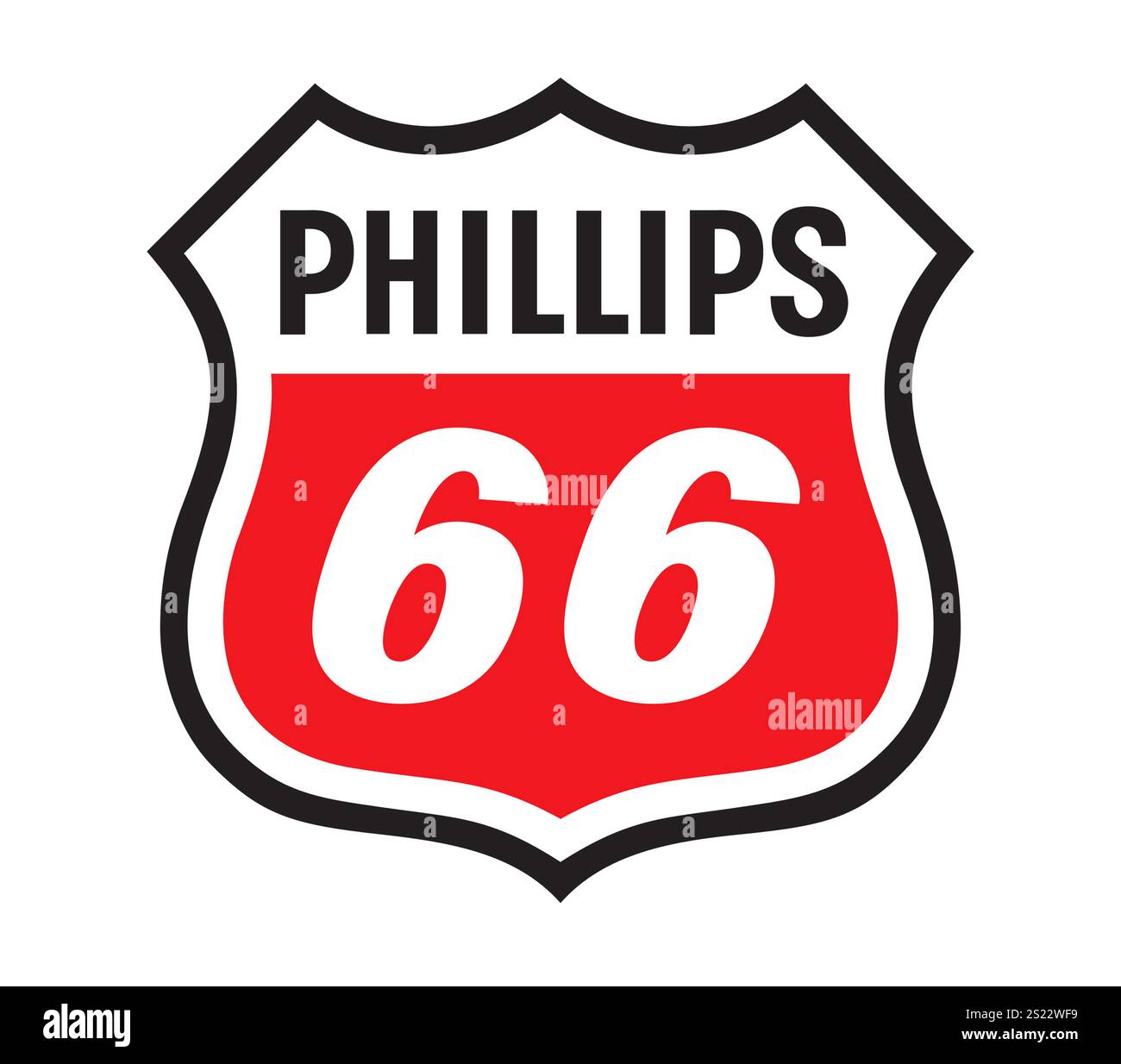 Logo Phillips 66 Energy Company Foto Stock