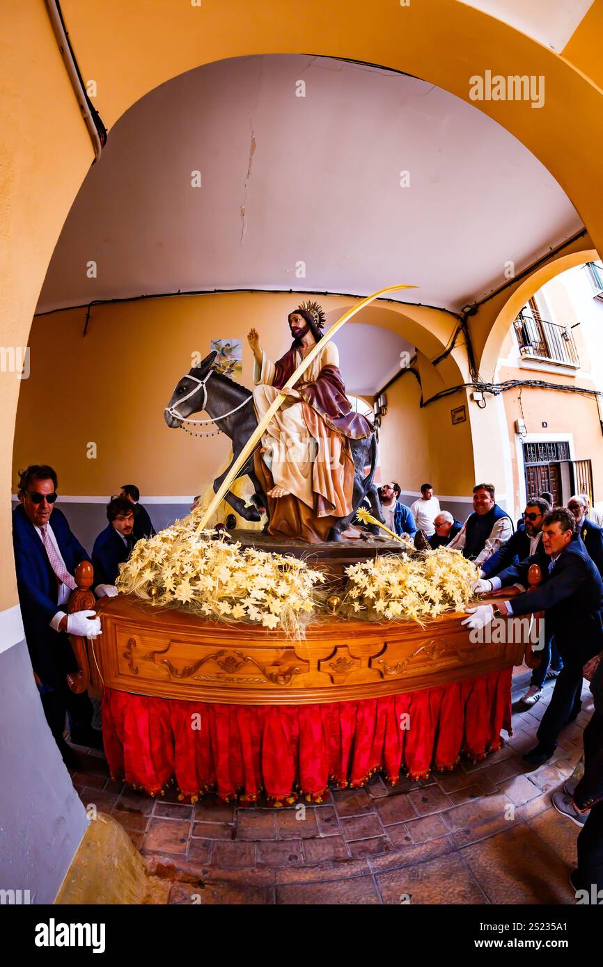 Cristo che passa attraverso l'arco della sala Villajoyosa Foto Stock