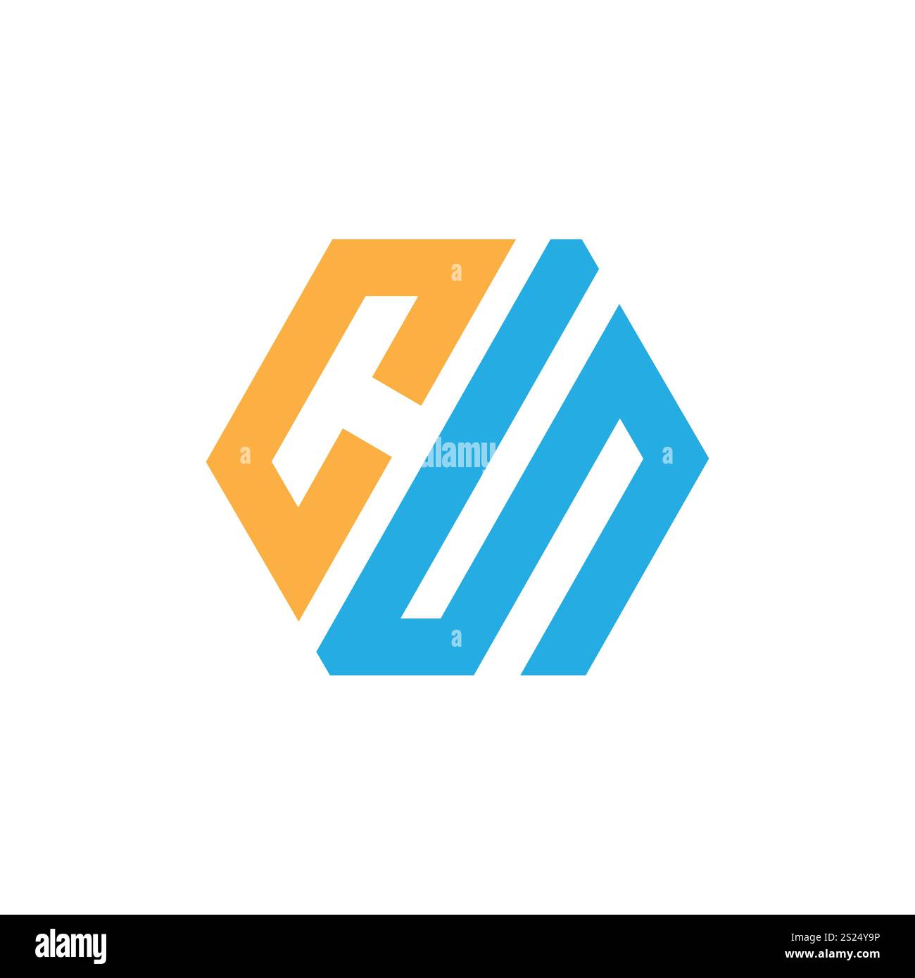 Design iniziale del logo lettera C alfabetica, logo lettera sc iniziale, logo cs, icona cs, simbolo cs, iniziale cs, lettera sc, logo sc, icona sc, lettera sc, sc in Illustrazione Vettoriale