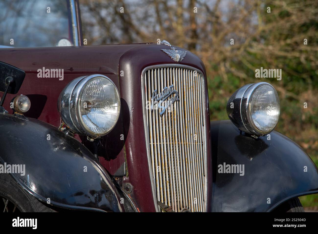 1935 Austin Seven Ruby, classica auto dei popoli britannici prima della guerra Foto Stock