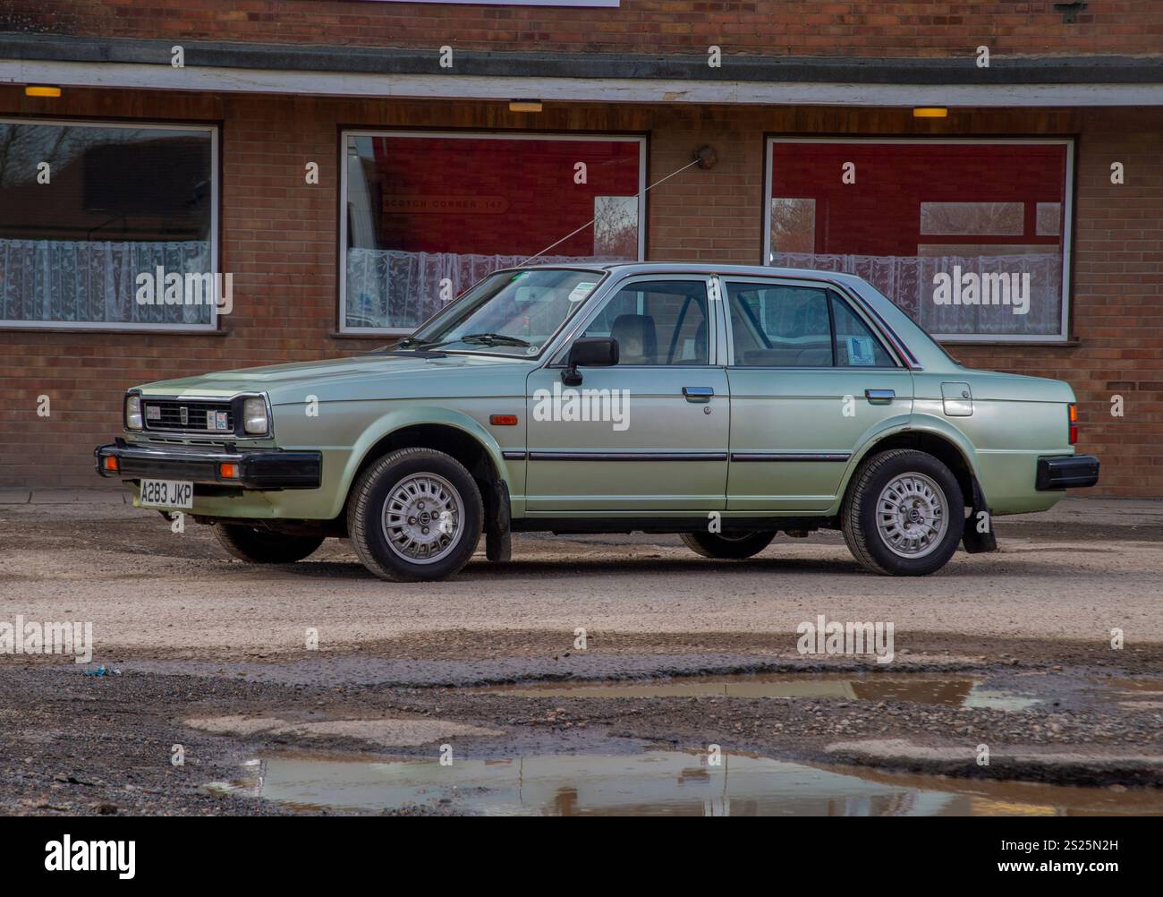 Triumph Acclaim, collaborazione anglo-giapponese degli anni '1980 tra British Leyland/Triumph e Honda e The Last Triumph Foto Stock