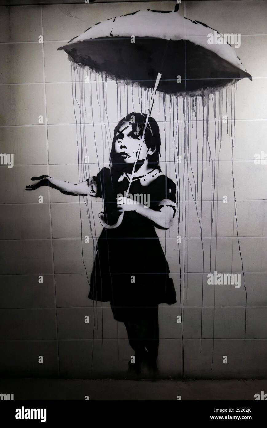 Museo World of Bansky, Parigi, Francia, Europa Foto Stock