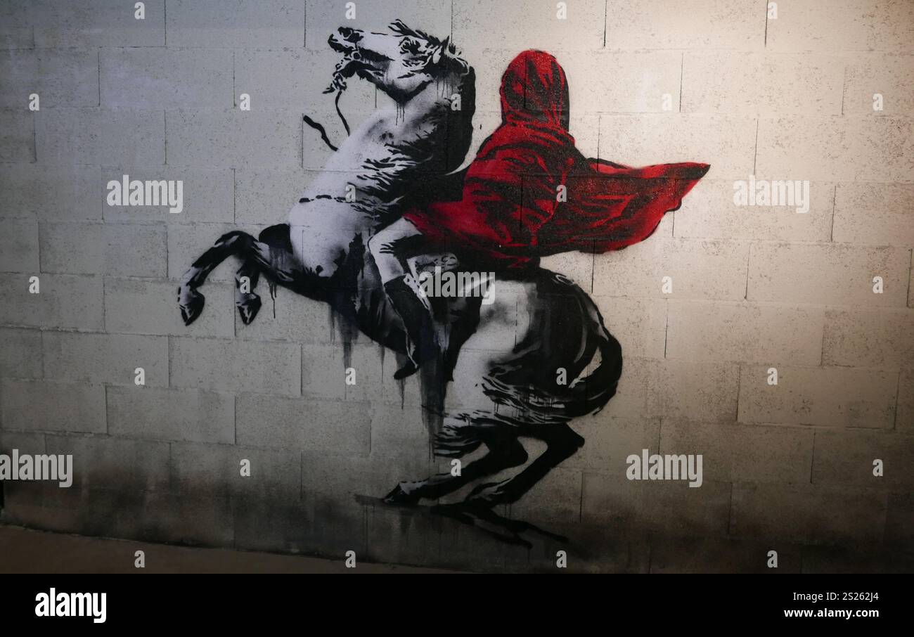 Museo World of Bansky, Parigi, Francia, Europa Foto Stock